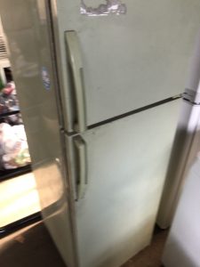 倉敷市昭和町で不用品の回収させて頂いた冷蔵庫