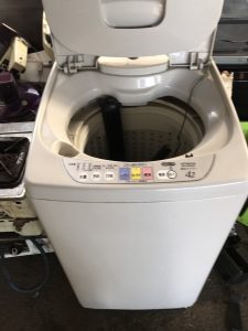 倉敷市児島での洗濯機の不用品回収