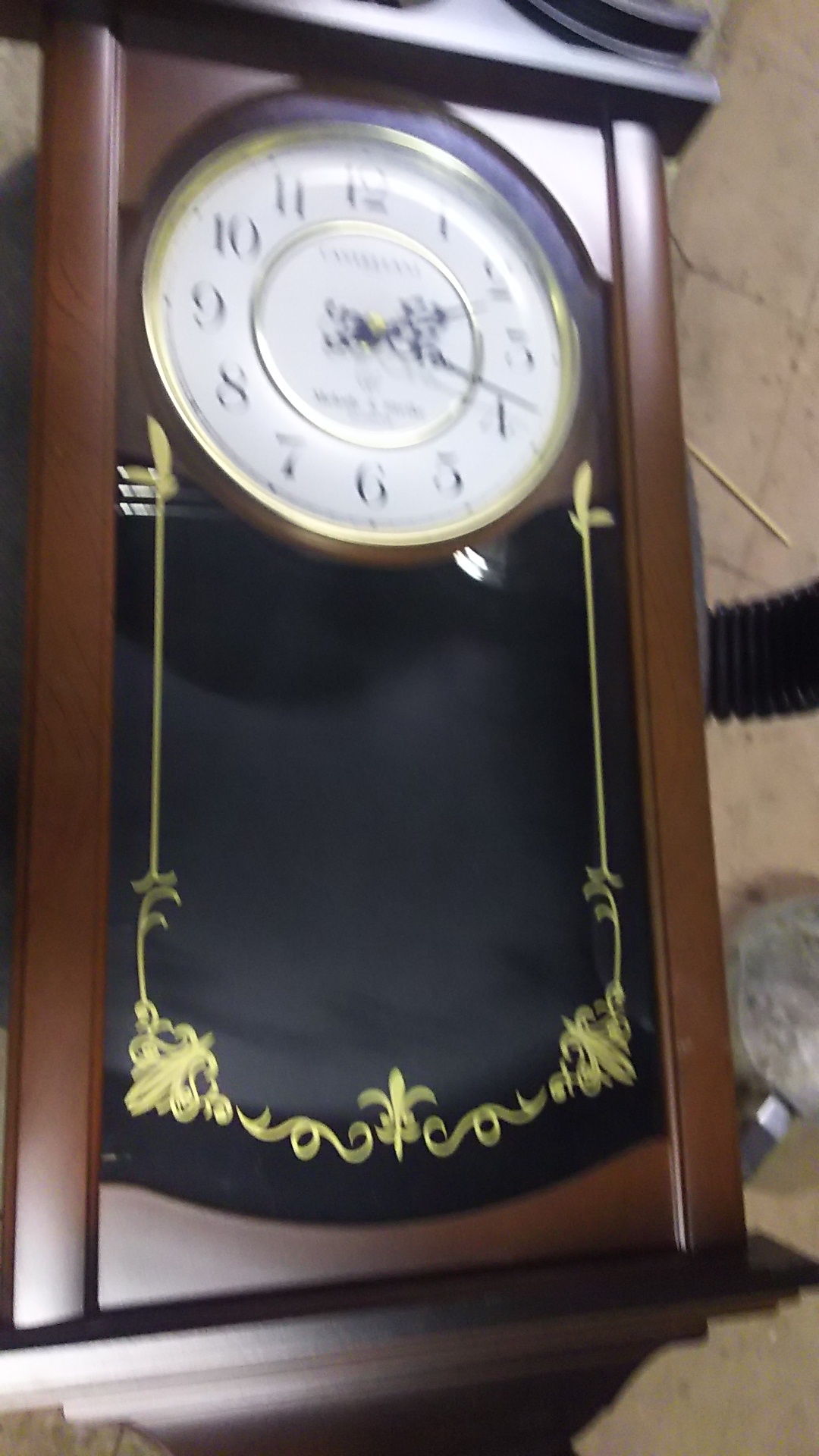 倉敷市福田町で回収した壁掛け時計
