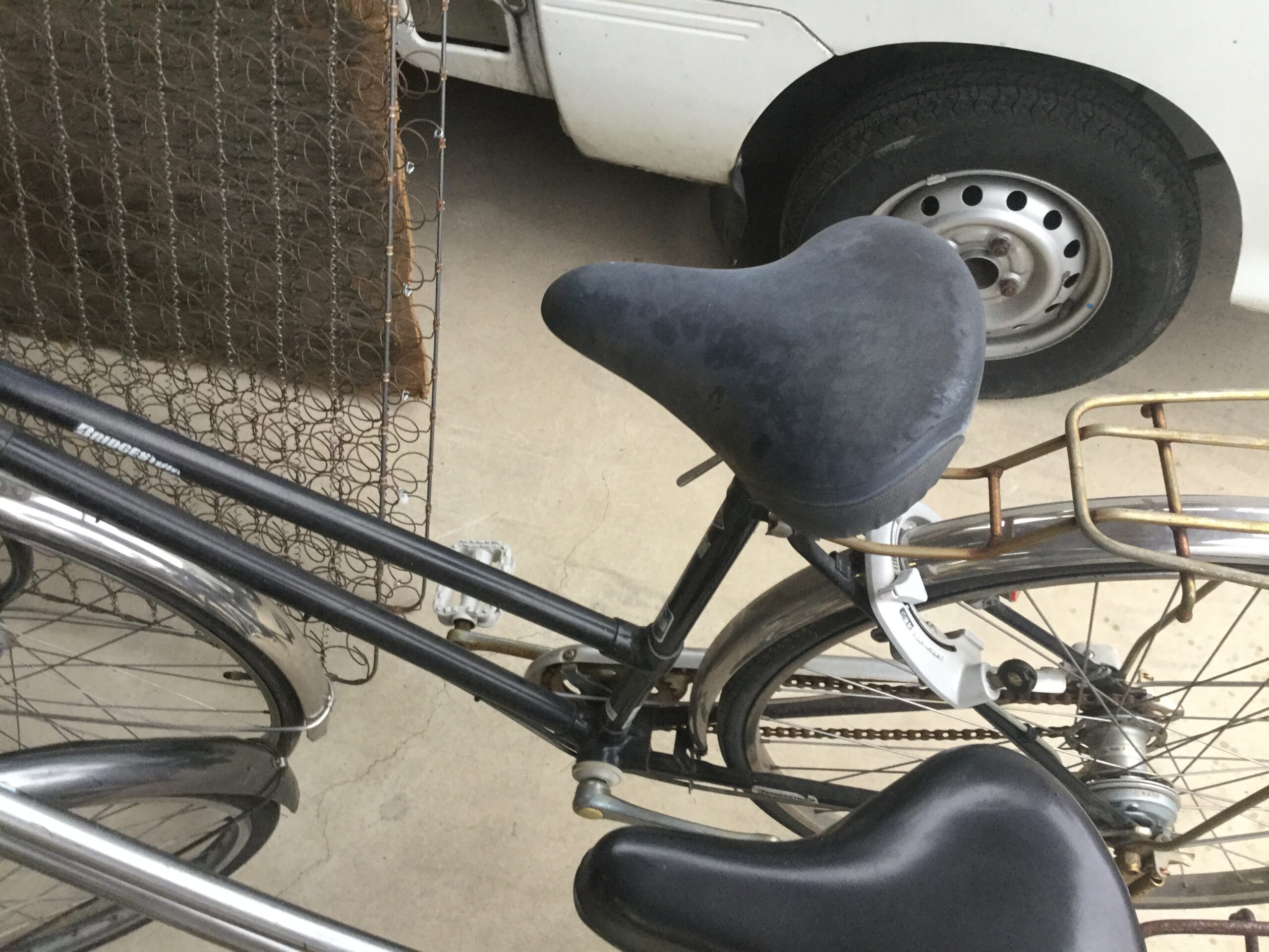 倉敷市での不用品回収した自転車