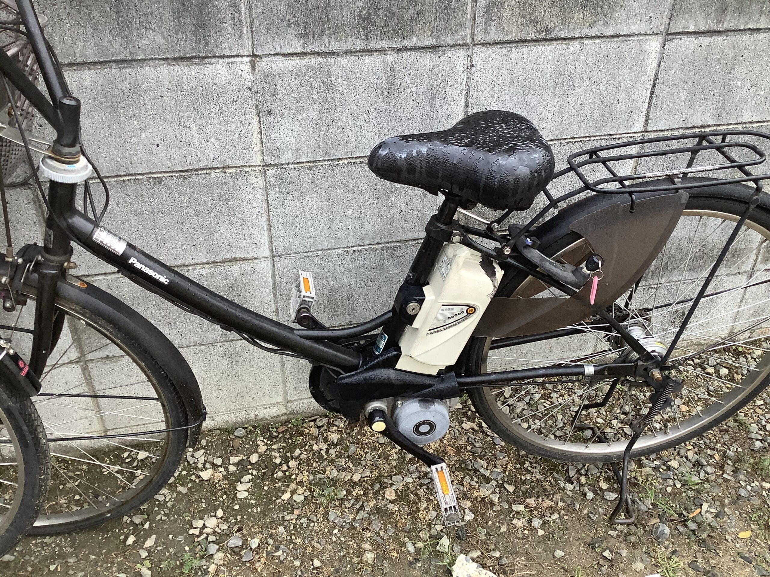倉敷市北浜町で回収した自転車