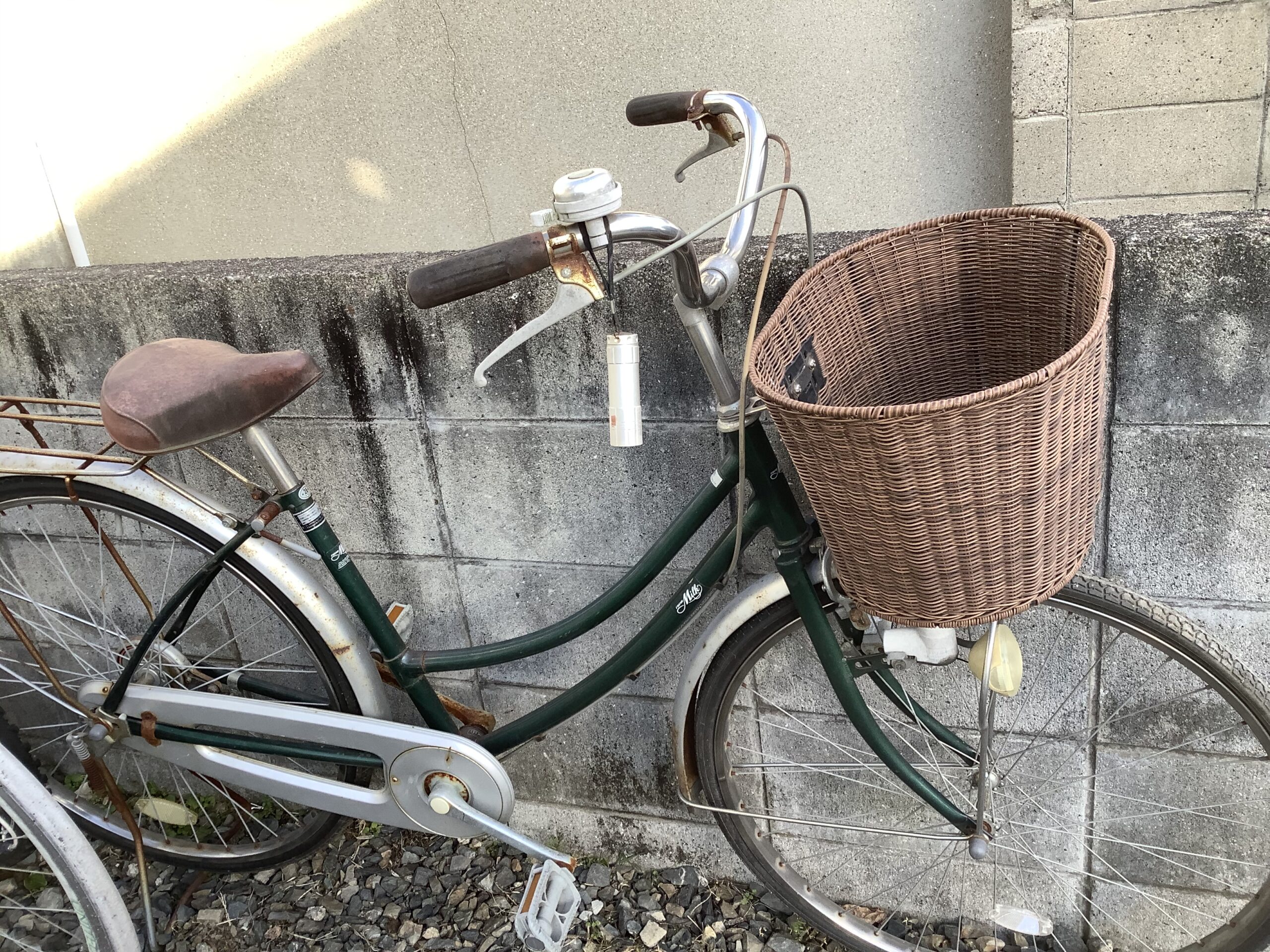 倉敷市福田町で回収した自転車