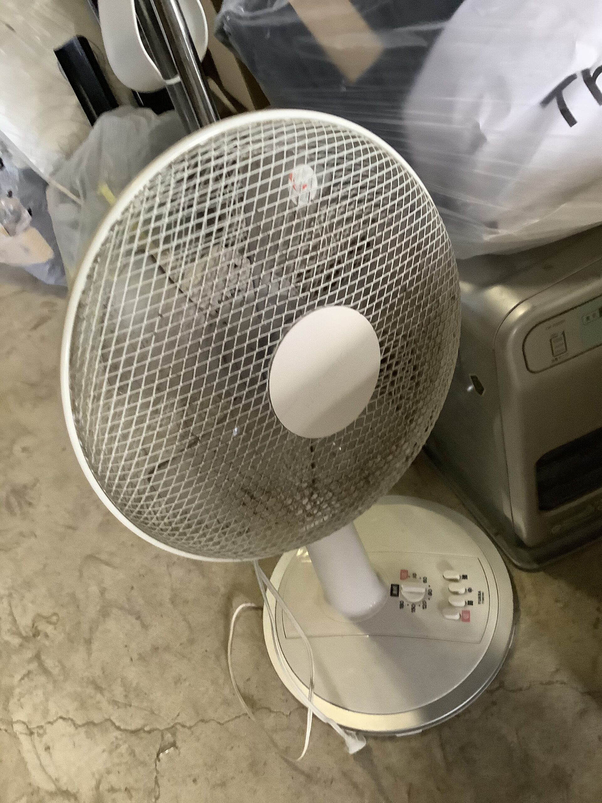 倉敷市福田町で回収した扇風機