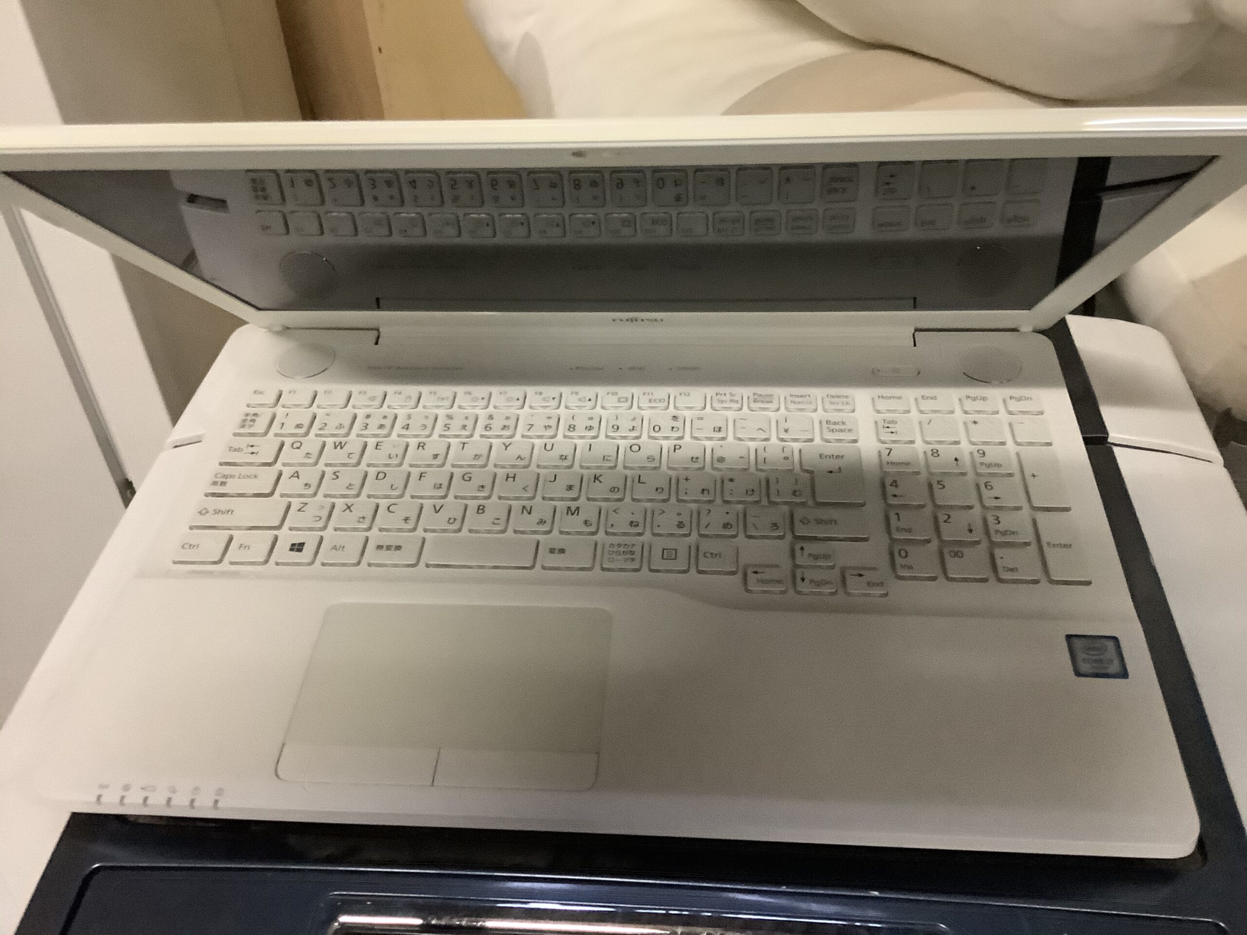 倉敷市水島で回収したノートパソコン