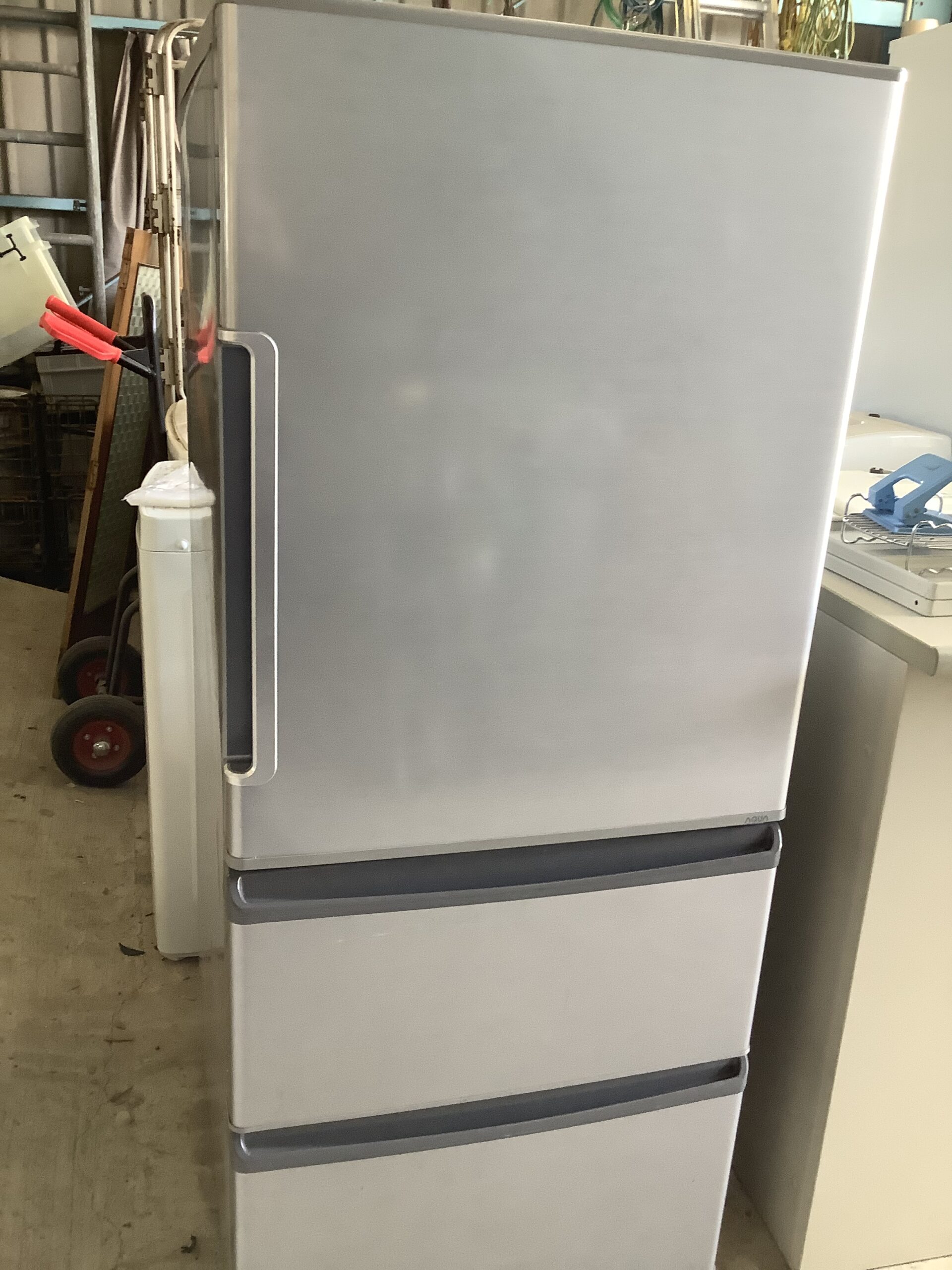 倉敷市児島で回収した冷蔵庫