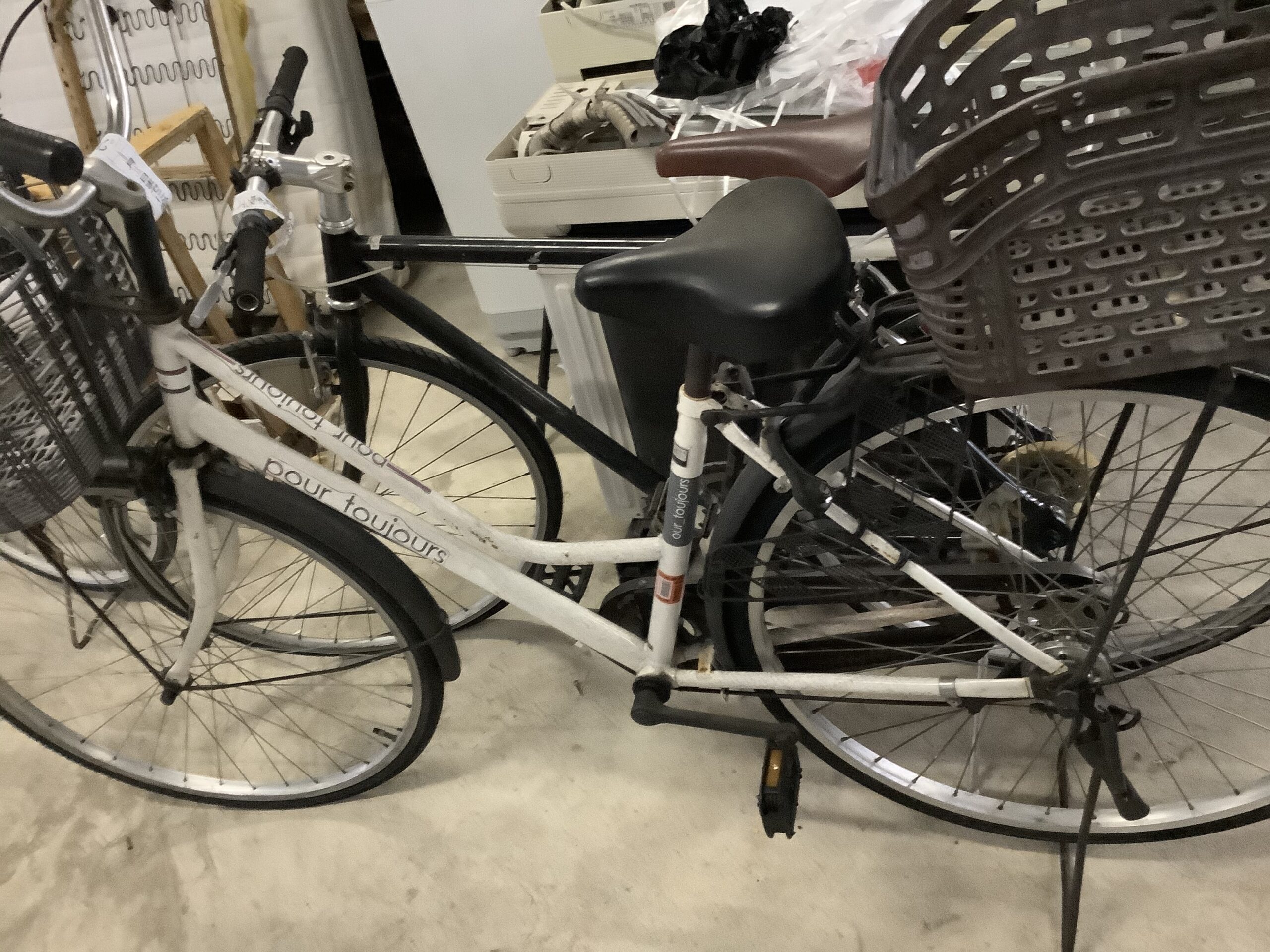 倉敷市福島で回収した自転車