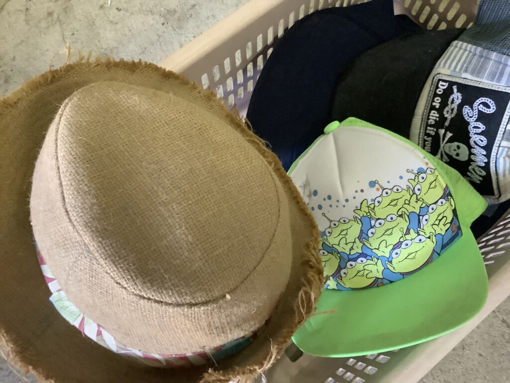 倉敷市老松町で回収した帽子