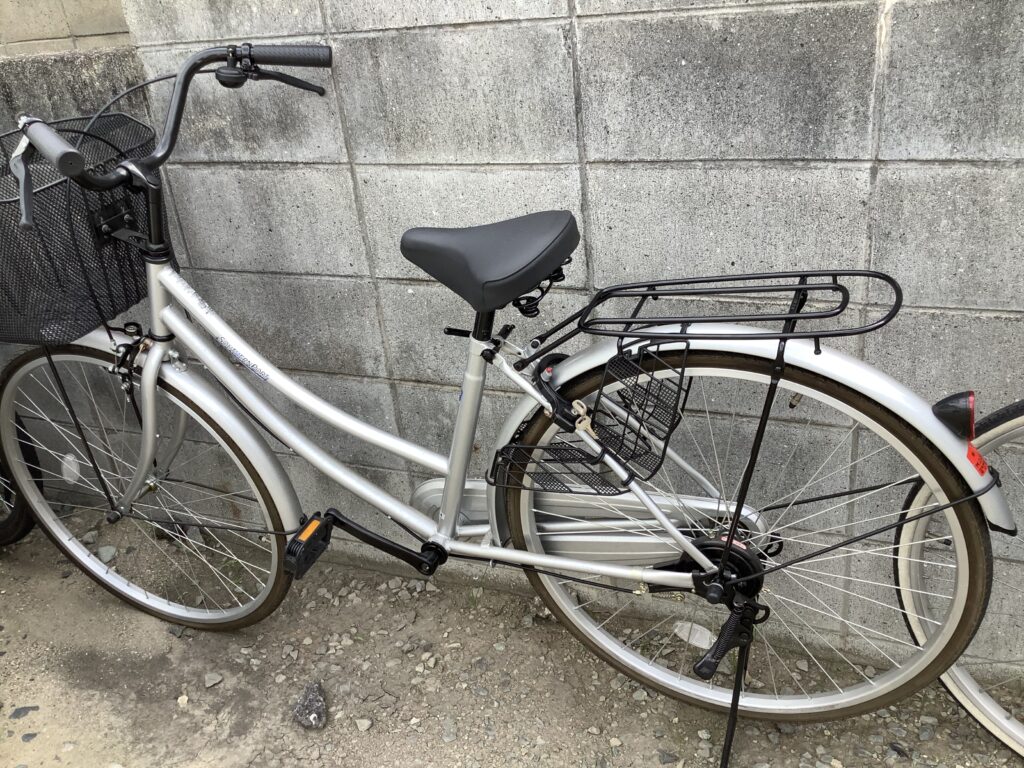 倉敷市宮前で回収した自転車