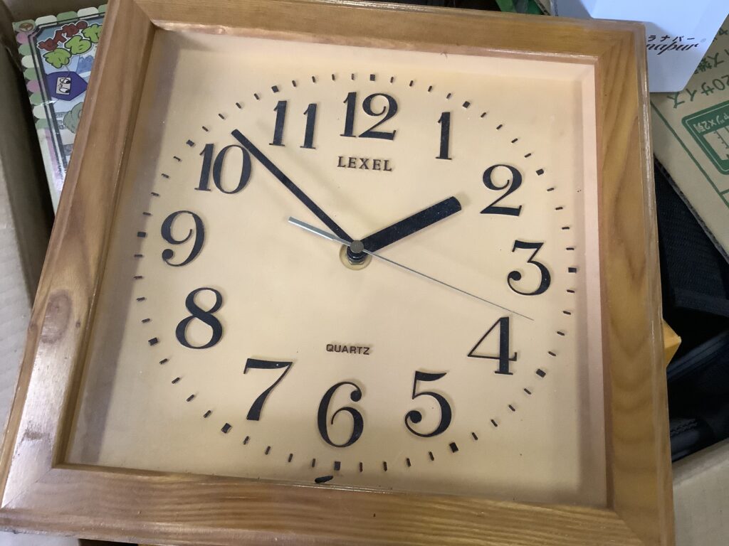 倉敷市平田で回収した時計
