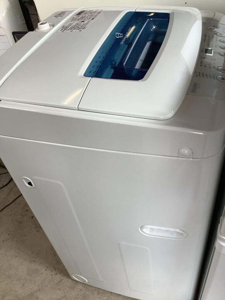 倉敷市平田で回収した洗濯機