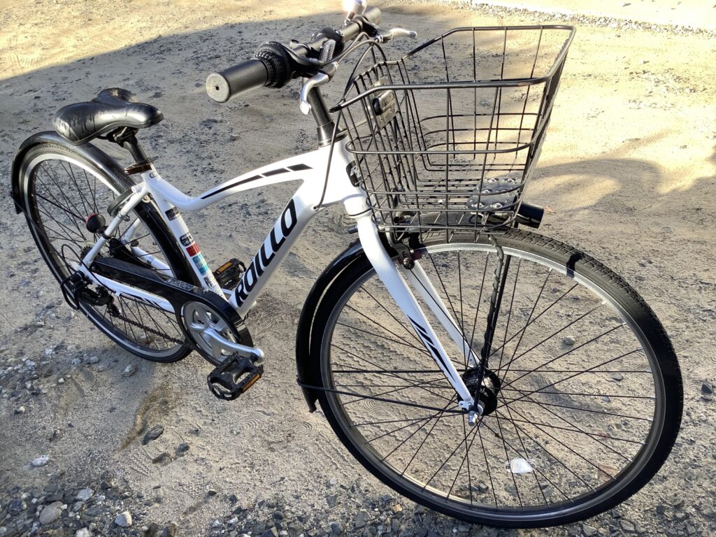 倉敷市茶屋町で回収した自転車