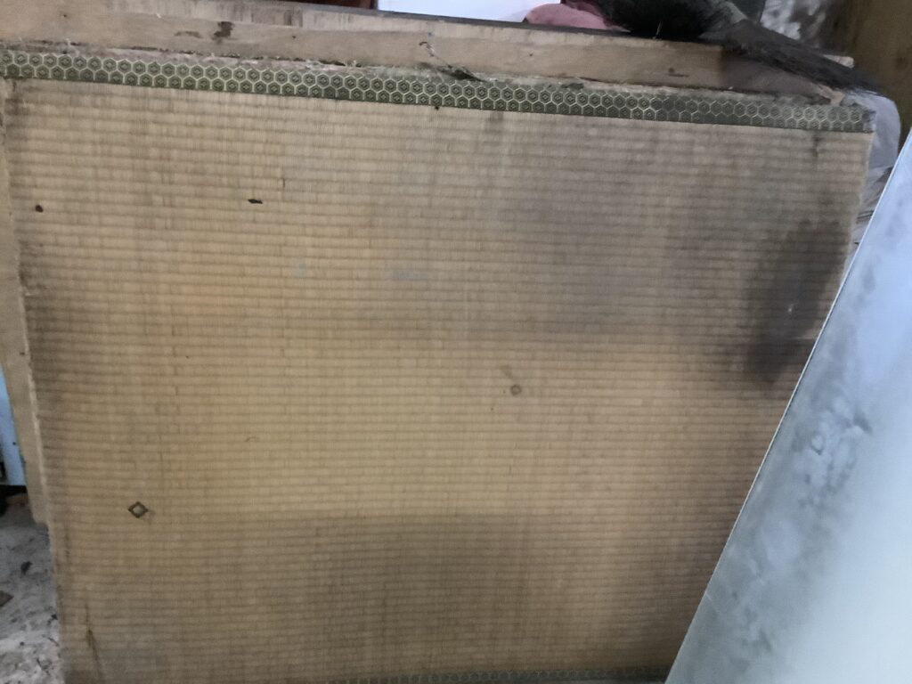 倉敷市水島で回収した畳