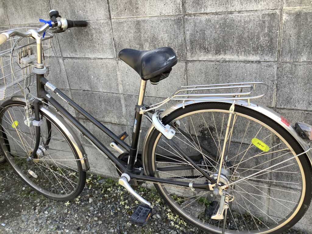 倉敷市黒崎で回収した自転車