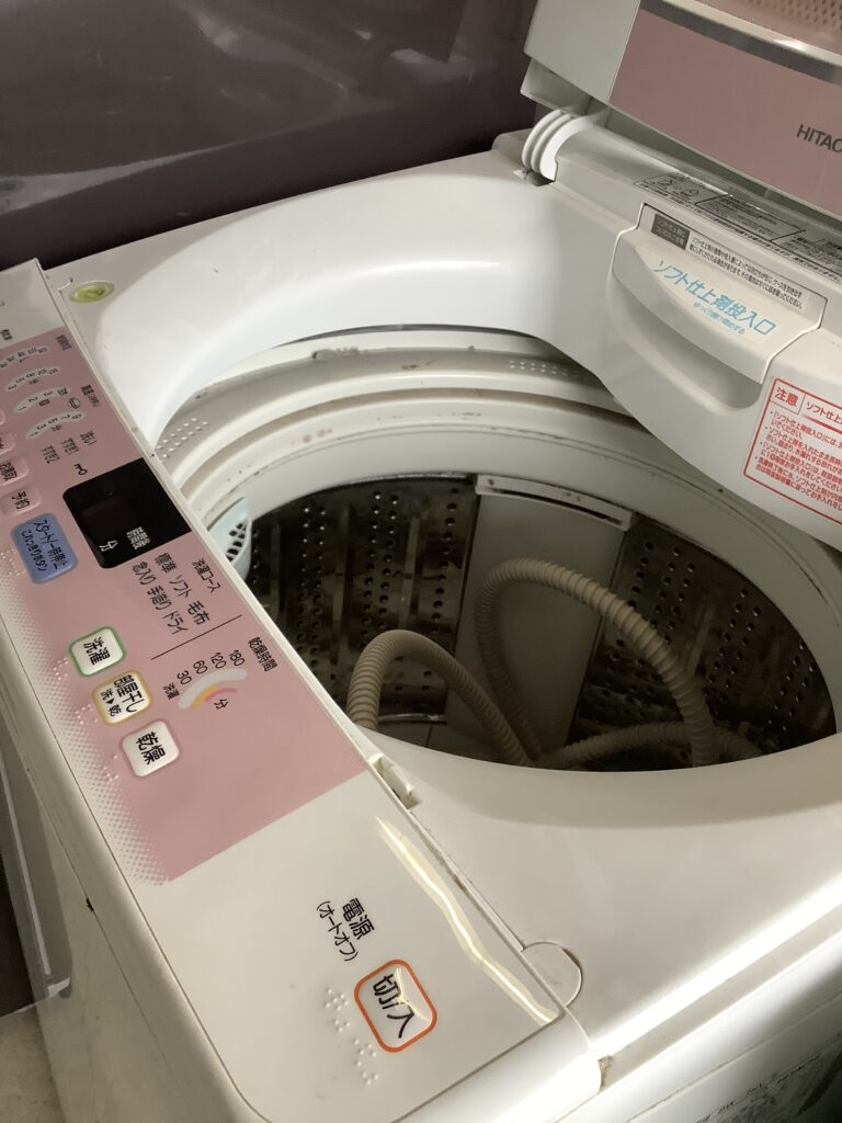 倉敷市内の洗濯機不用品回収
