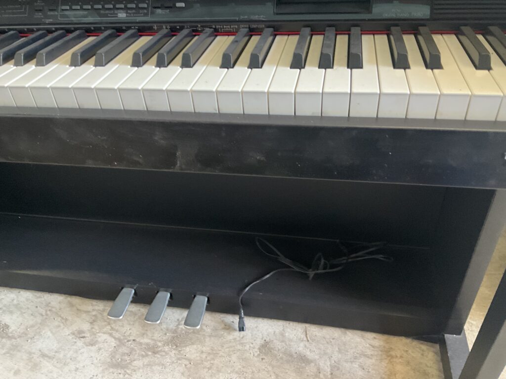 倉敷市茶屋町大貴回収処分した電子ピアノ