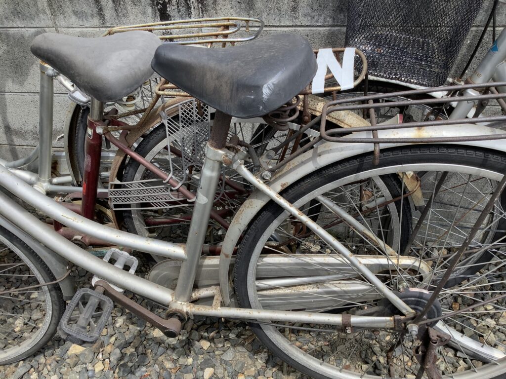倉敷市児島で処分した自転車