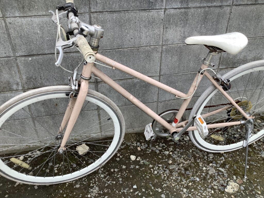 倉敷市真備町で処分した自転車