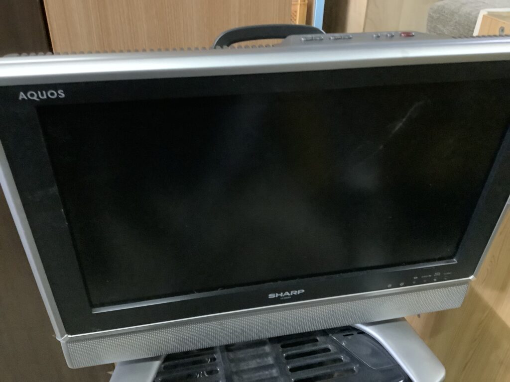 倉敷市宮前で処分したテレビ