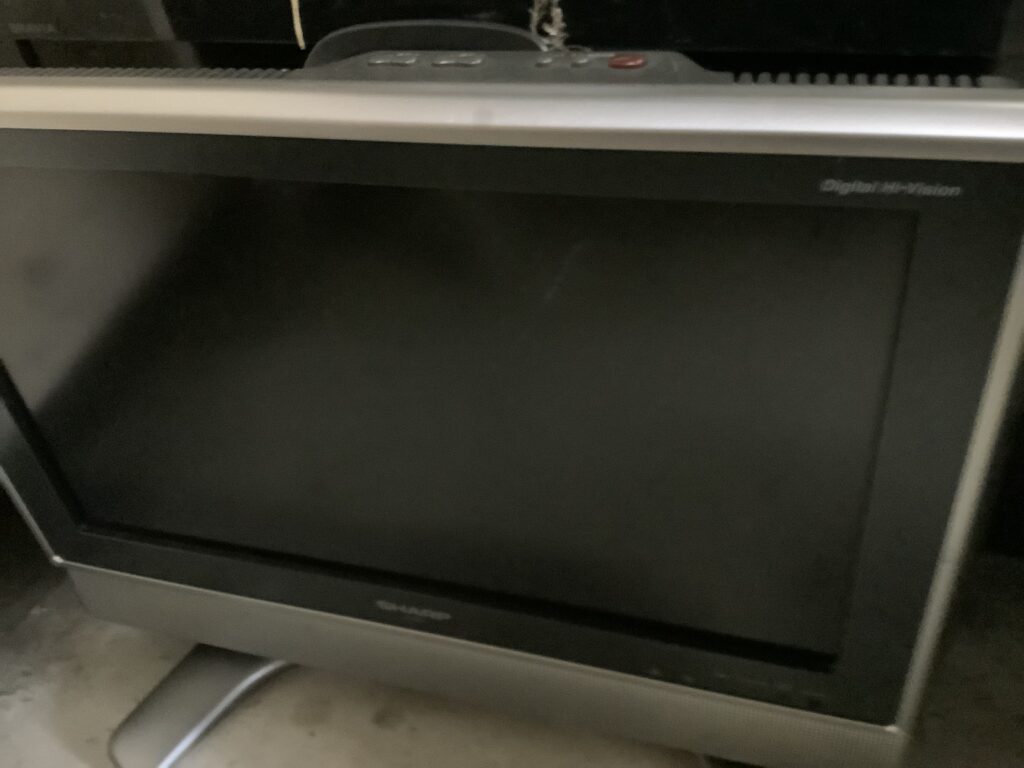 倉敷市宮前で処分したテレビ