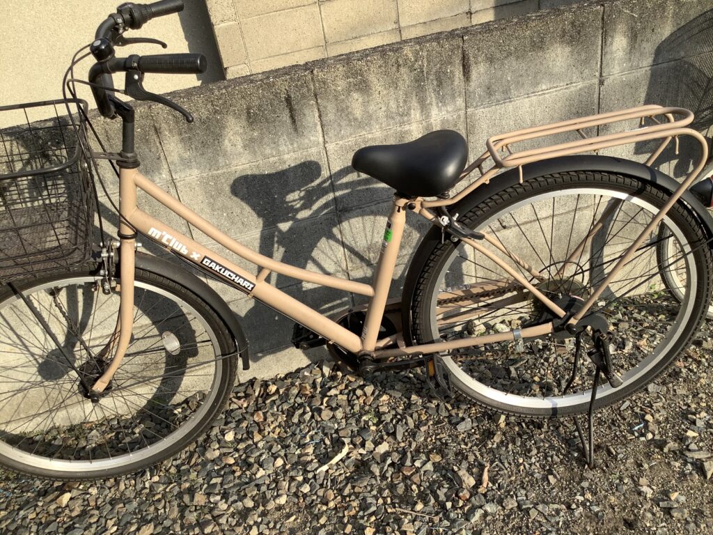 倉敷市西阿知町で処分した自転車