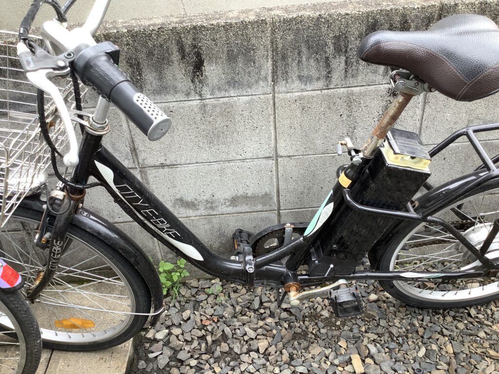 倉敷市宮前で処分した自転車