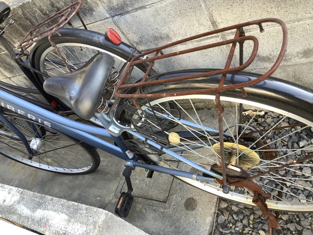 倉敷市宮前で処分した自転車