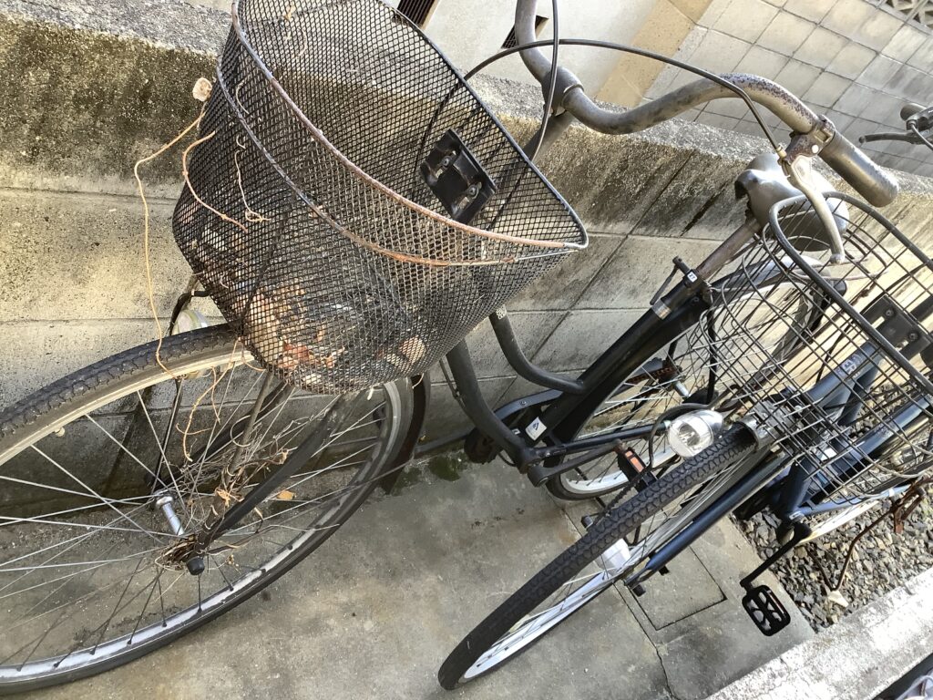 倉敷市宮前で処分した自転車