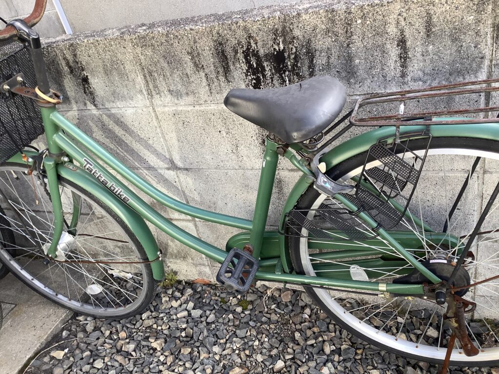 倉敷市昭和町で処分した自転車