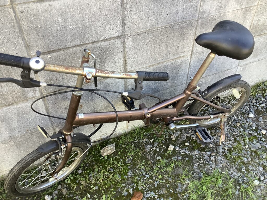 倉敷市大島で処分した自転車