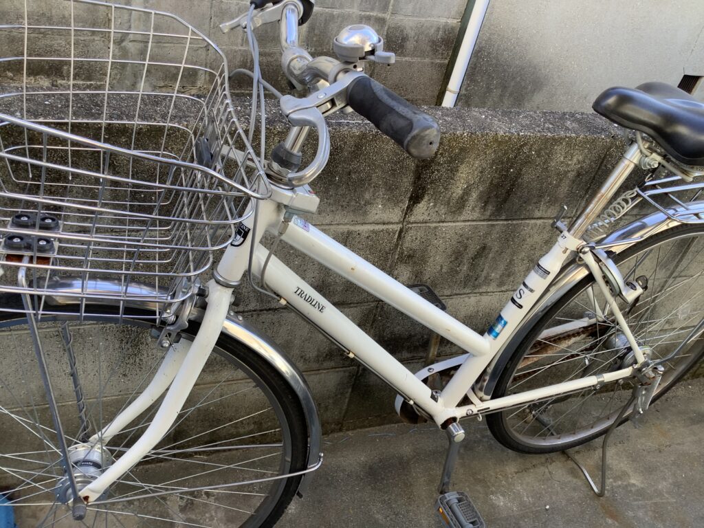 倉敷市大島で処分した自転車
