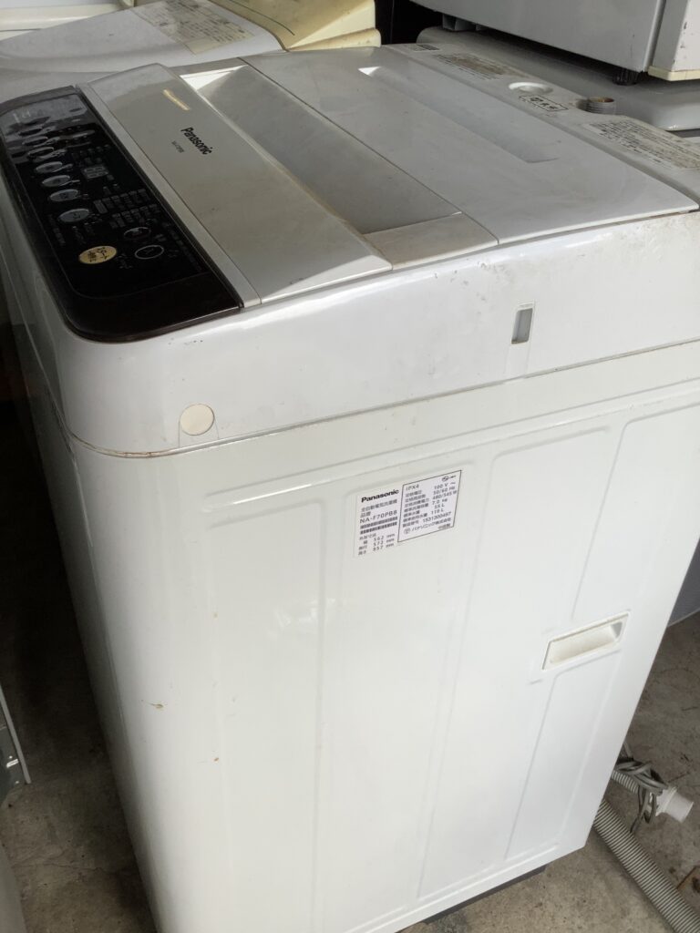 倉敷市玉島で処分した洗濯機
