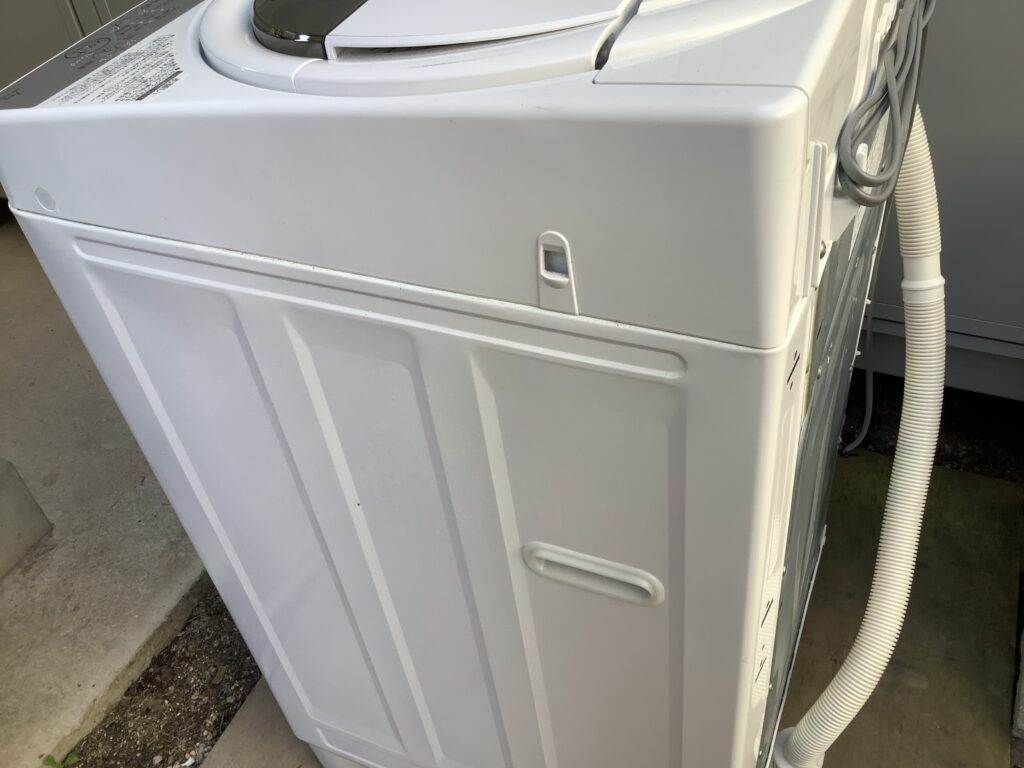 倉敷市酒津で処分した洗濯機