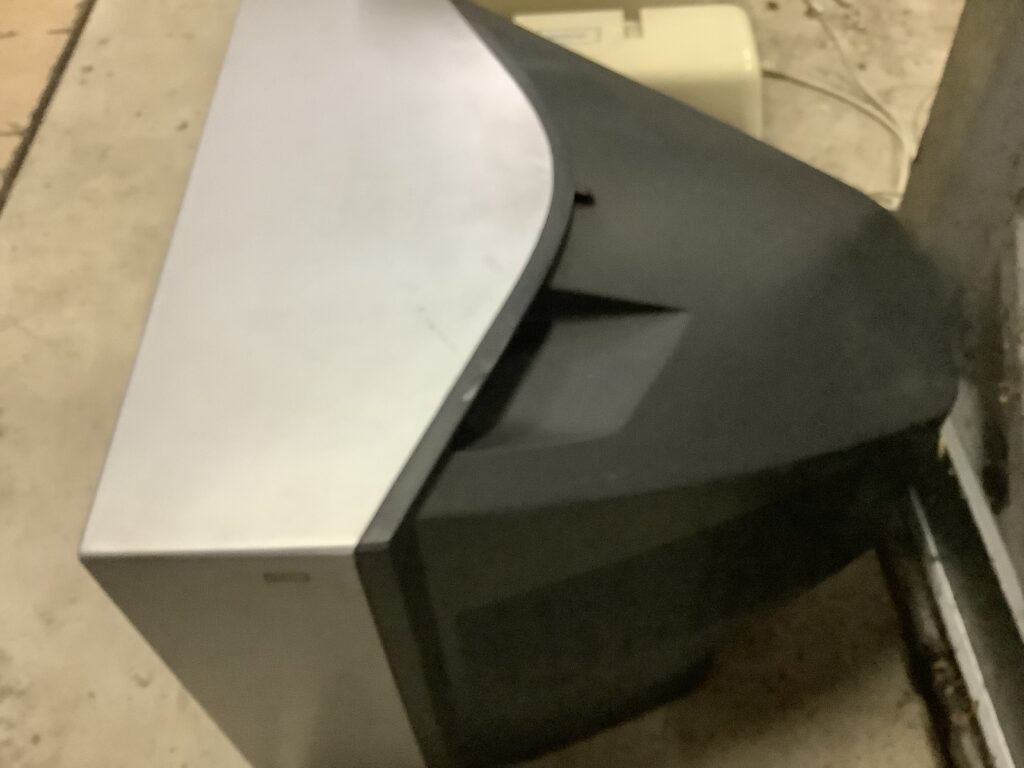 倉敷市玉島で処分したブラウン管テレビ