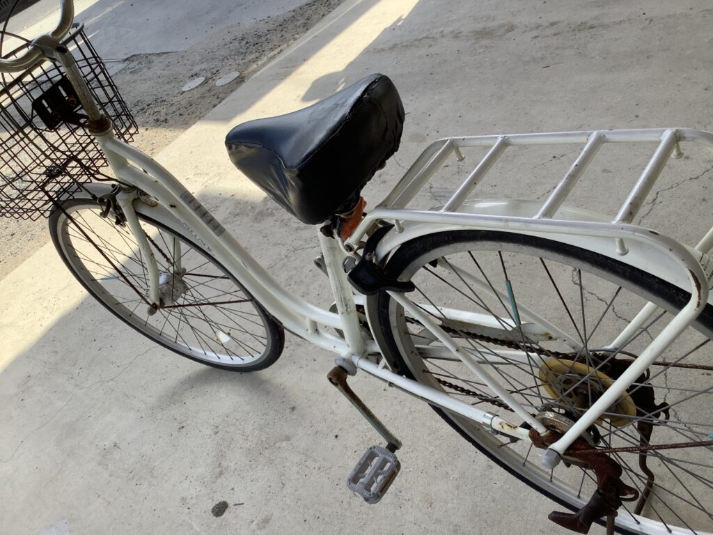 倉敷市連島町で処分した自転車