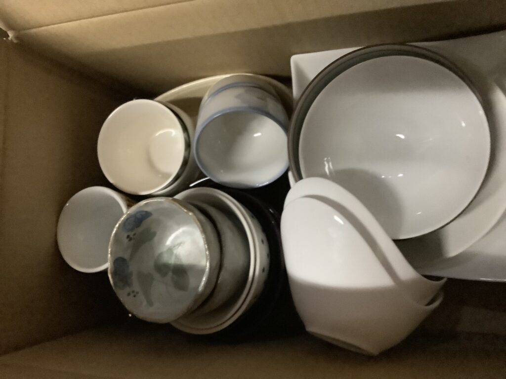 倉敷市茶屋町で処分した食器