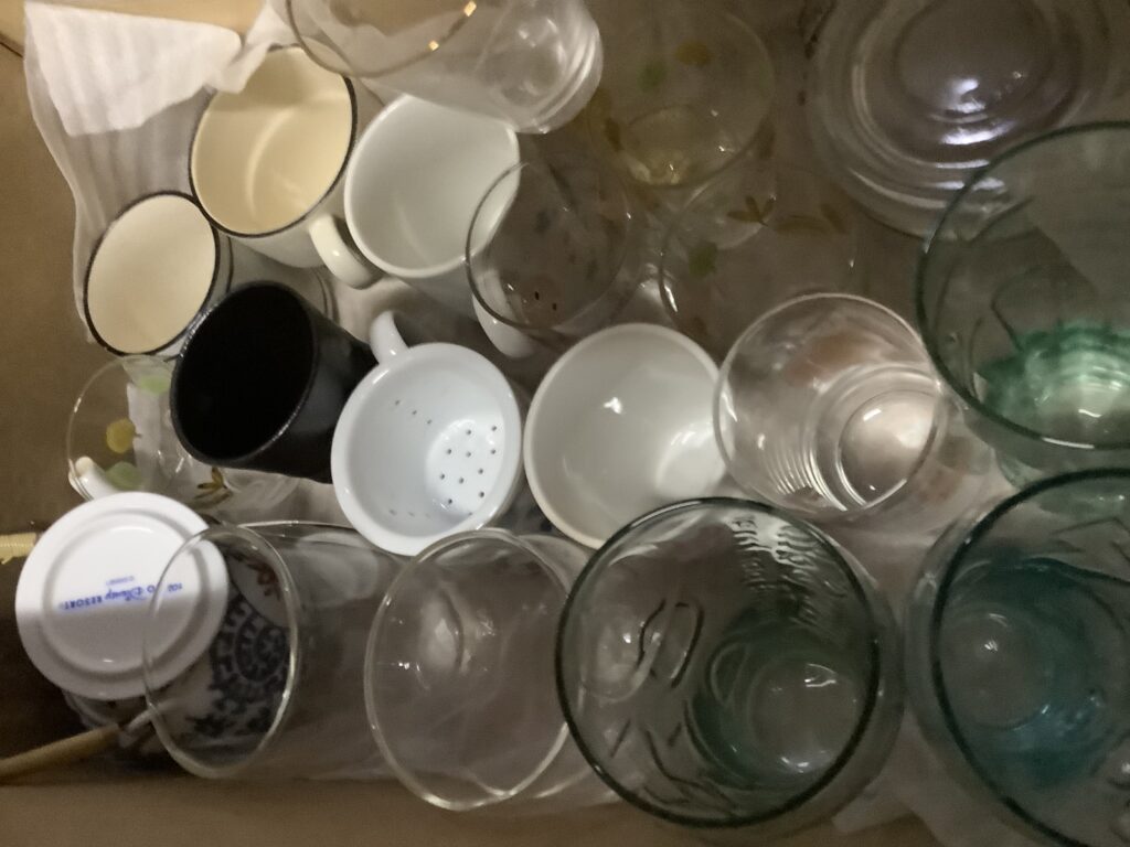 倉敷市茶屋町で処分した食器