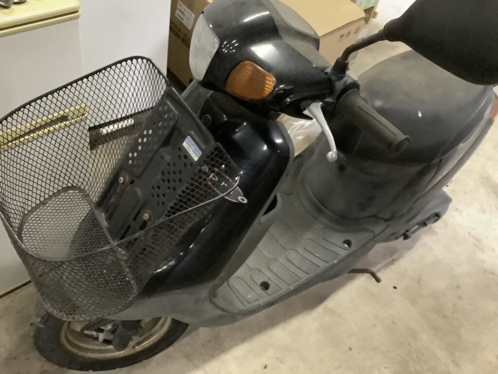 倉敷市宮前で処分したバイク