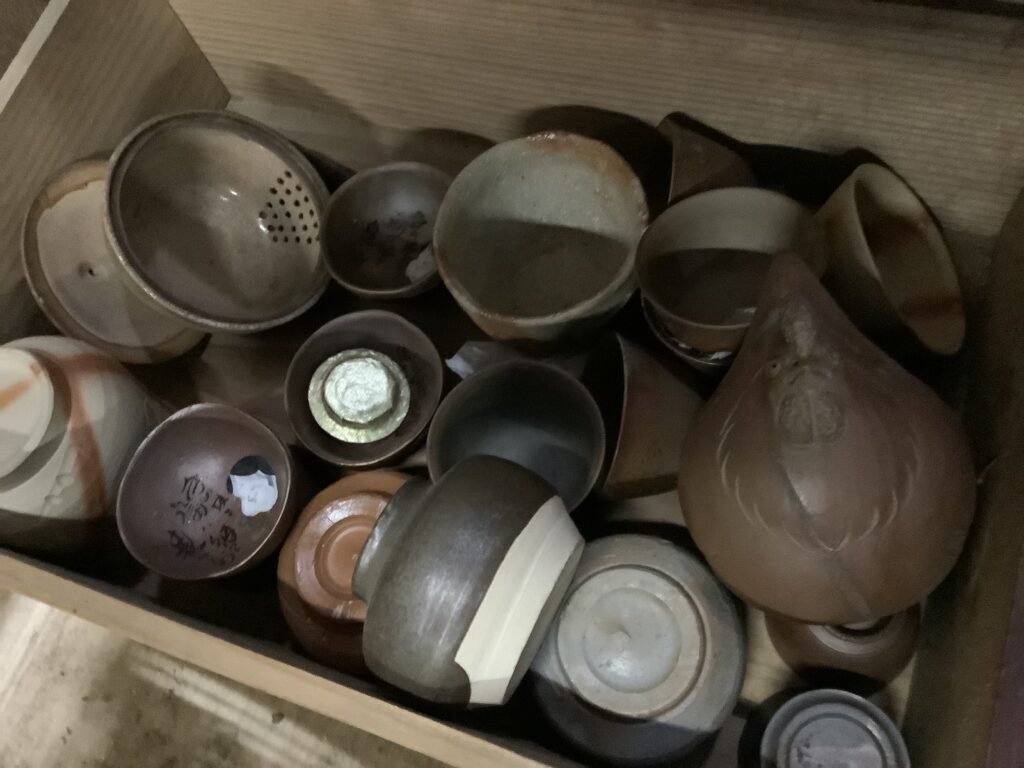 倉敷市中島で処分した食器