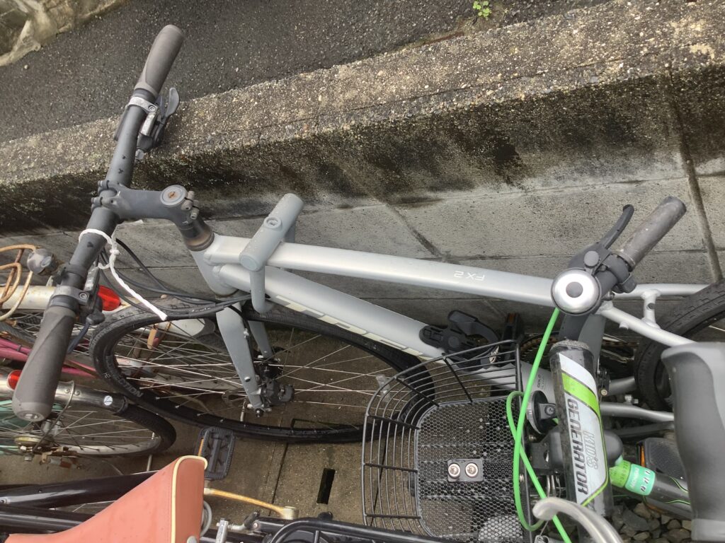 倉敷市宮前で処分した自転車