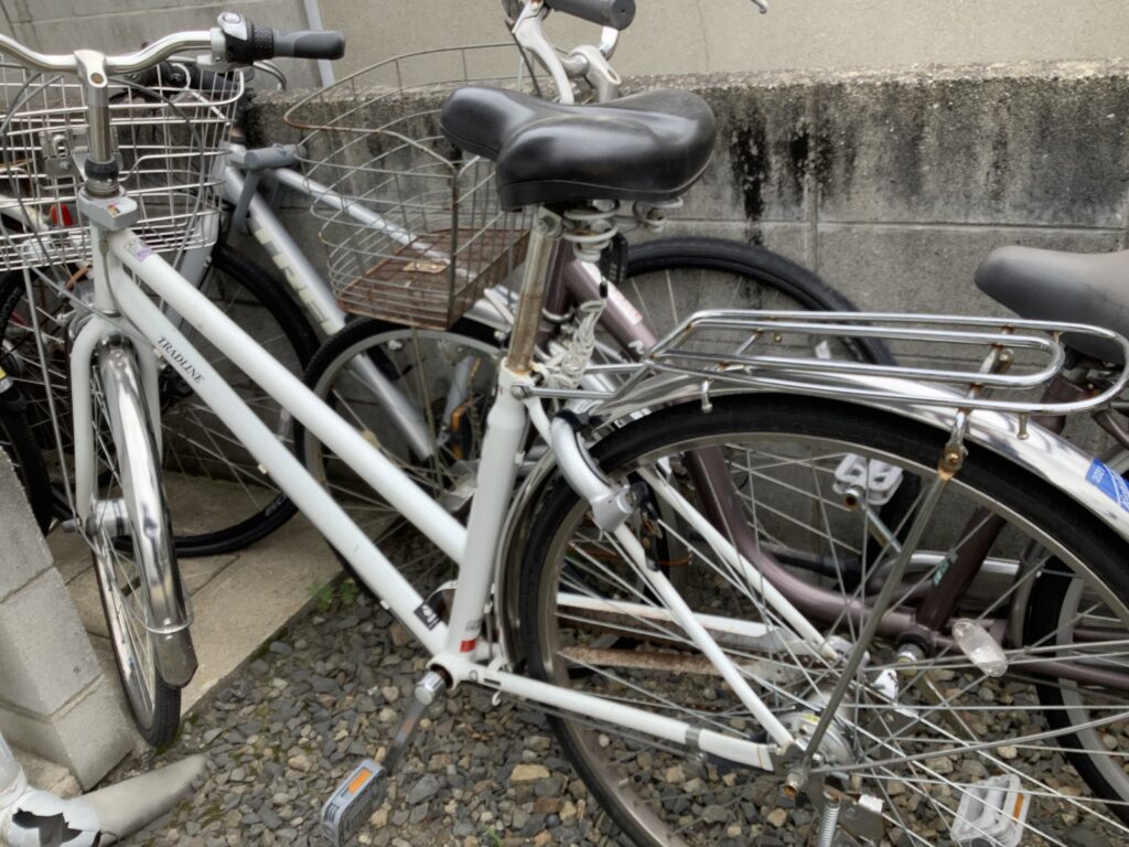 倉敷市宮前で処分した自転車