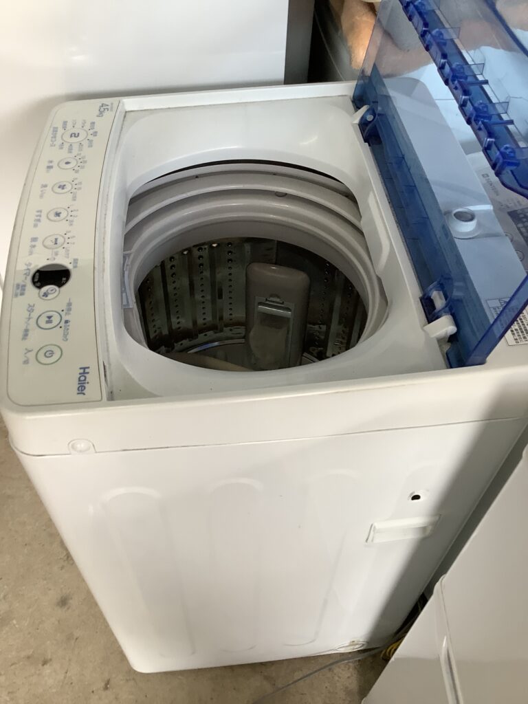 倉敷市玉島で処分した洗濯機