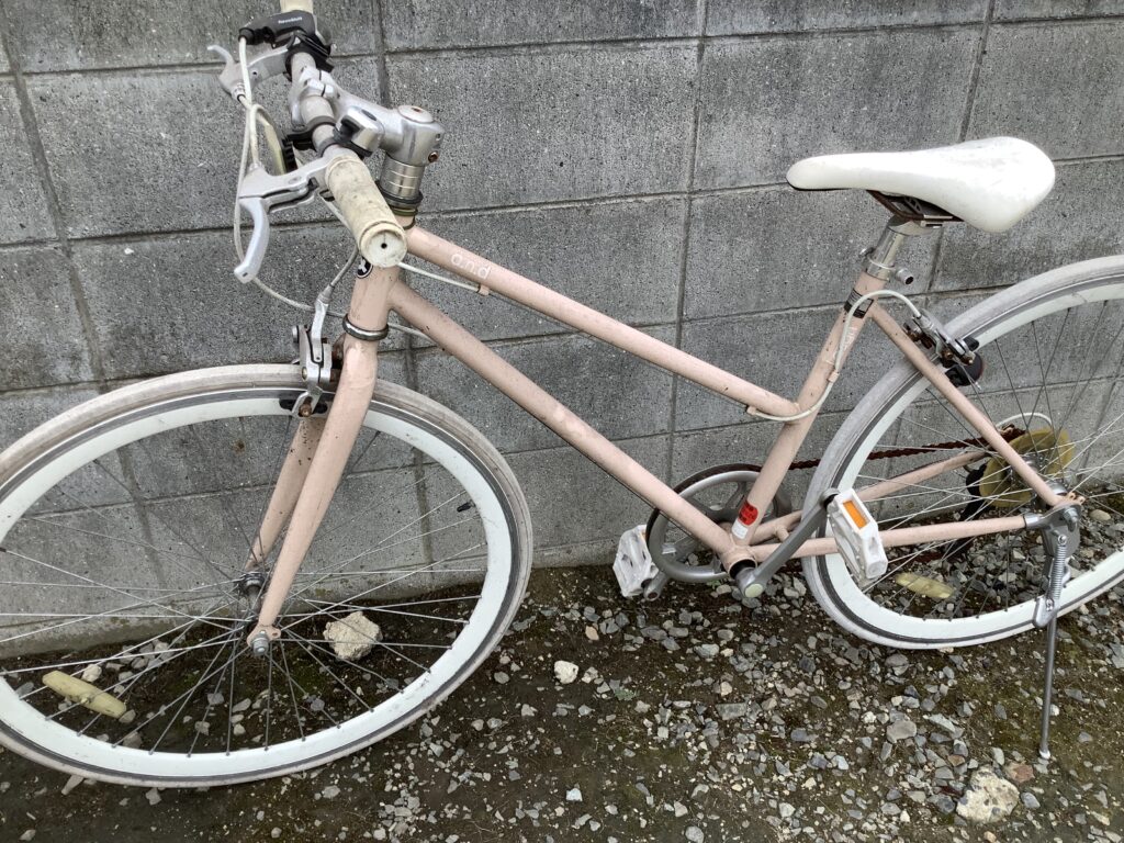 倉敷市玉島で処分した自転車