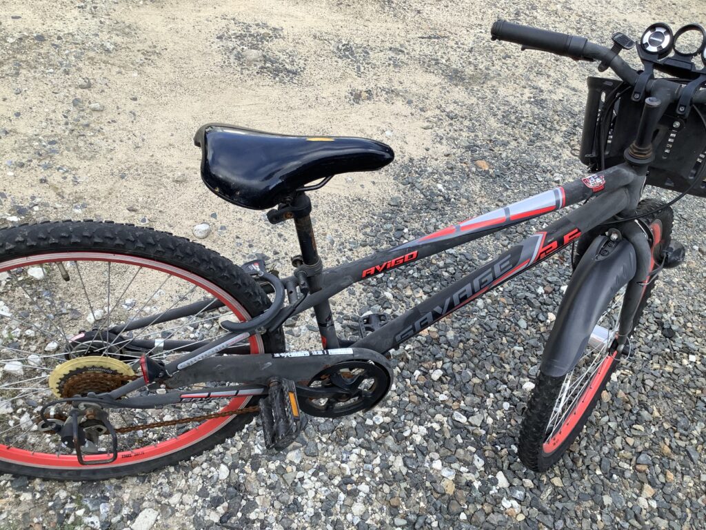 倉敷市水島で処分した自転車