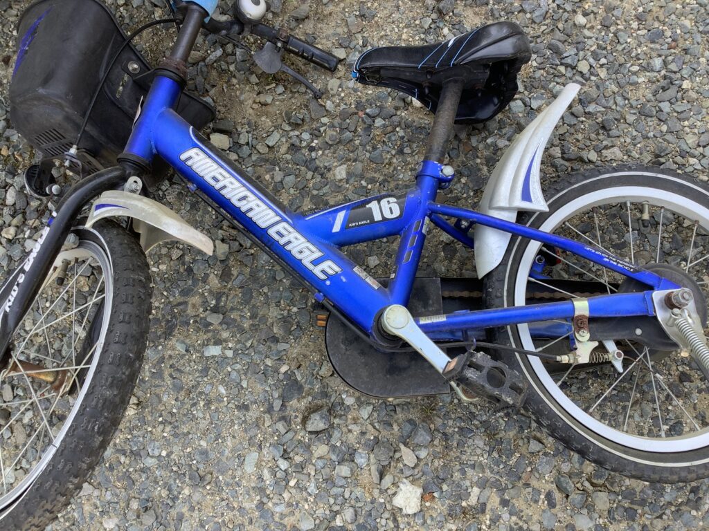 倉敷市酒津で処分した自転車