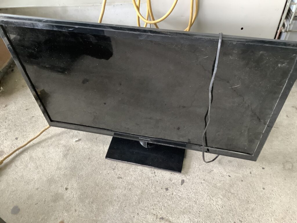 倉敷市笹沖で処分したテレビ
