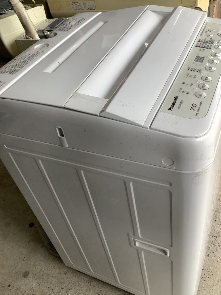 倉敷市中島で処分した洗濯機