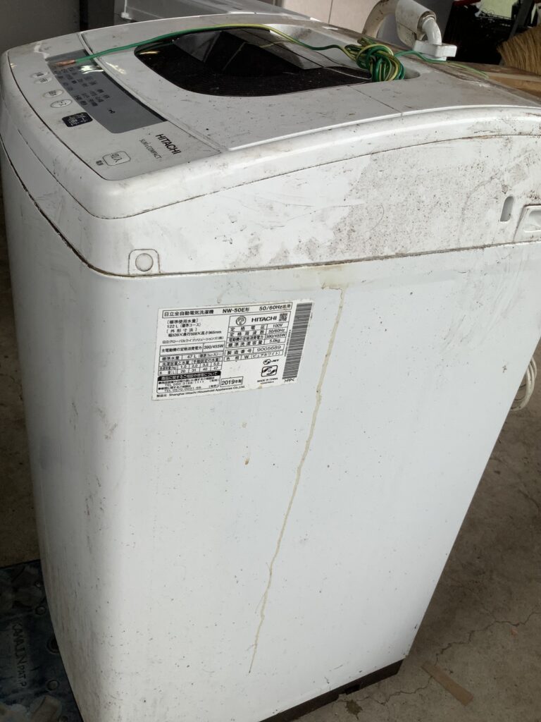 倉敷市福田町で処分した洗濯機