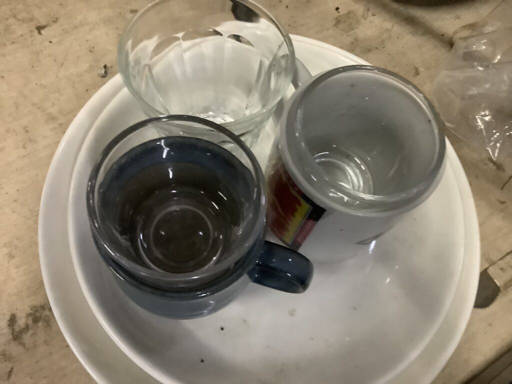 倉敷市中庄で処分した食器