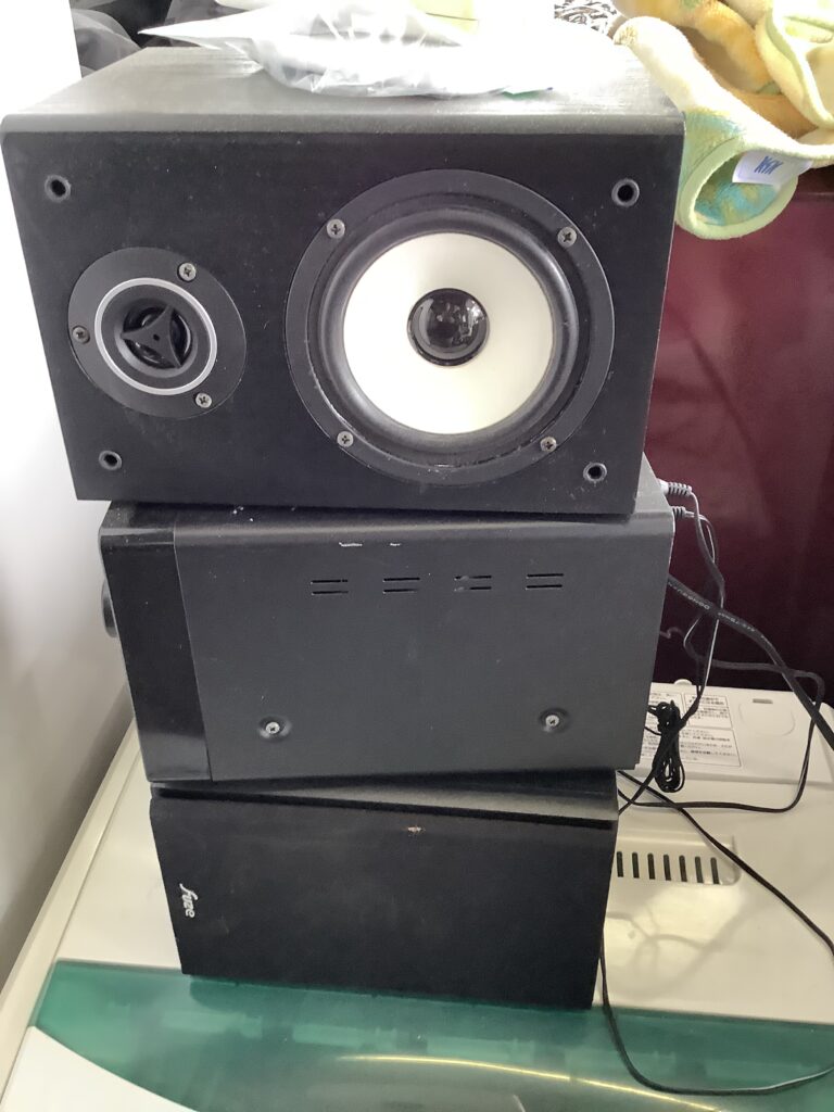 倉敷市福島で処分したオーディオ機器