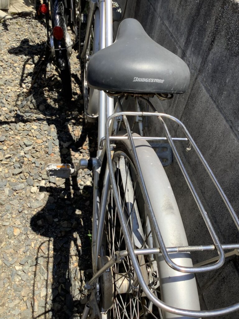 倉敷市酒津で処分した自転車